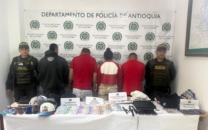 Imagen de Capturaron a cuatro presuntos ladrones que tenían azotadas fincas y hostales en El Peñol