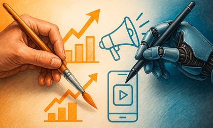 Creatividad y algoritmos: cómo usar la IA en marketing sin perder la voz de marca