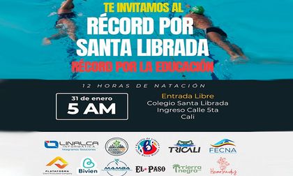 Egresados del Santa Librada asumirán reto de 12 horas de natación para apoyar restauración del colegio
