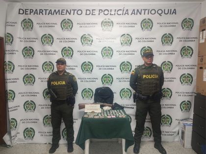 Imagen de  Hallaron estupefacientes y armas de fuego en zona rural de El Retiro