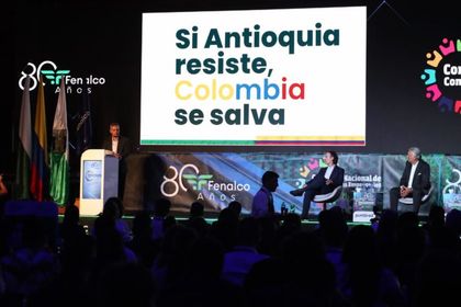 Imagen de Gobernador de Antioquia exaltó el papel de comerciantes y empresarios en Congreso de Fenalco