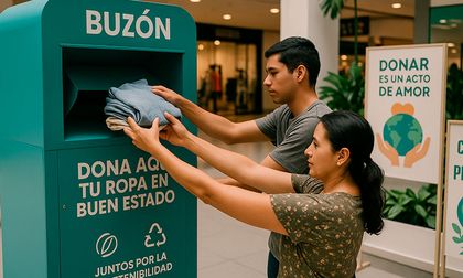 Instalan buzón de donación de ropa para apoyar a comunidades vulnerables