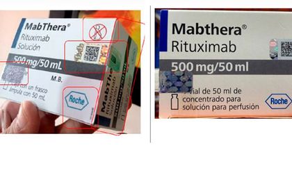 Invima detecta lote falsificado de MABTHERA® Vial 500 mg/50 mL