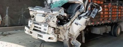 Imagen de Un herido dejó accidente de tránsito a la altura del túnel