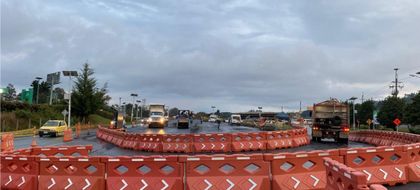 Imagen de  Nuevo cierre vial en el Intercambio del Aeropuerto José María Córdova para avanzar en obras