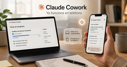 Claude Cowork llega a móvil y web