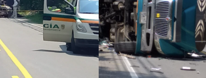 Imagen de  Una persona falleció en accidente de tránsito en la vía El Santuario–Caño Alegre