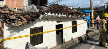 Imagen de Desplome de techo en Rionegro deja dos personas evacuadas; segunda emergencia similar en pocos días