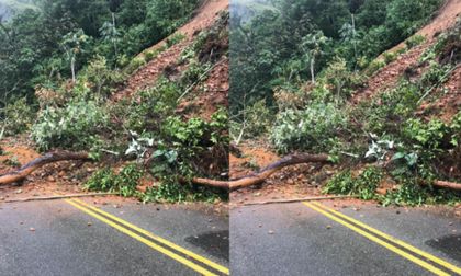 Imagen de Cerrada la autopista Medellín-Bogotá, a la altura de San Luis