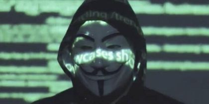 Imagen de Anonymous se atribuye caída de Facebook