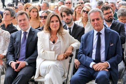 Imagen de  Hijos del maestro Fernando Botero asistieron al inicio de los homenajes en Medellín