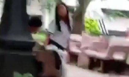 Jóvenes fueron sorprendidos teniendo relaciones en el Bulevar del Río en Cali: portaban el uniforme del colegio
