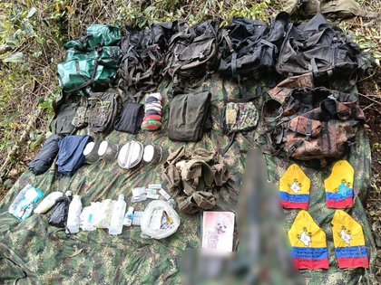Imagen de  La Fuerza Pública desmanteló un campamento de las disidencias de las Farc y abatió un presunto integrante en Ituango