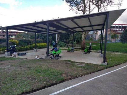Imagen de El primer gimnasio al aire libre barrial ya es una realidad en La Ceja