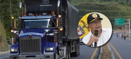 Imagen de “El país no se dejará bloquear”: Petro a transportadores que protestan en las vías