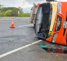 Investigan accidente de bus intermunicipal en Palmira