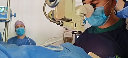 Imagen de En la Hacienda Nápoles, Kiara es la primera jaguar en recibir una cirugía de cataratas en Colombia