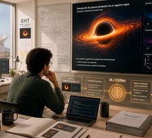 IA ayuda a simular plasmas cerca de agujeros negros