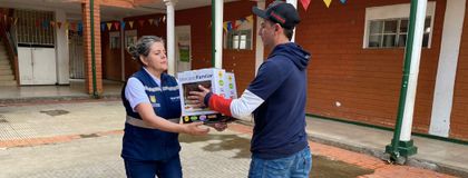 Imagen de  En Rionegro entregaron ayudas humanitarias a 530 damnificados por las inundaciones