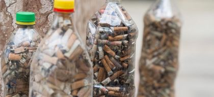 Imagen de  Radicaron proyecto para frenar la contaminación de ríos y mares por colillas de cigarrillo en Colombia