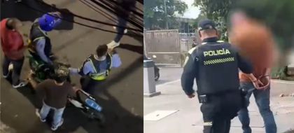 Imagen de Detalles del capturado por agredir a tres agentes de tránsito en Sabaneta: “Intentó escapar, se cayó y se lesionó”