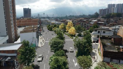 Imagen de  Inician obras de ampliación en la calle 36 entre Medellín e Itagüí