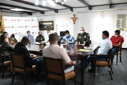 Imagen de Aumentará la fuerza pública en Sonsón y habrá recompensa para esclarecer el asesinato de tres personas