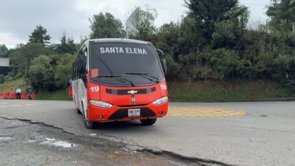 Imagen de  Santa Elena tiene nueva ruta de transporte interveredal