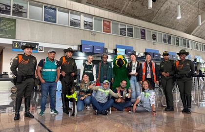 Imagen de Habrá operativos en aeropuertos y terminales contra el tráfico ilegal de fauna y flora por la Semana Santa en Antioquia