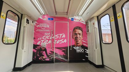 Imagen de  Rigoberto Urán lo acompañará en sus viajes en el Metro: así es el homenaje para el ´toro´ de Urrao