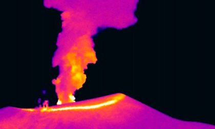 Volcán Puracé se mantiene activo