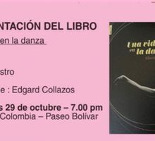 Presentan libro Una vida en la danza, de Gloria Castro