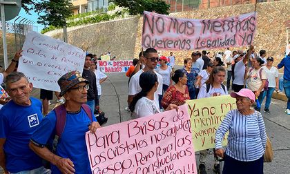Brisas de los Cristales: protestan por predios, pero la Alcaldía niega desalojos