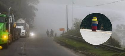 Imagen de  Ejército rescató a 41 pasajeros de un bus atrapado en la Troncal a la Costa. Disidentes instalaron explosivos
