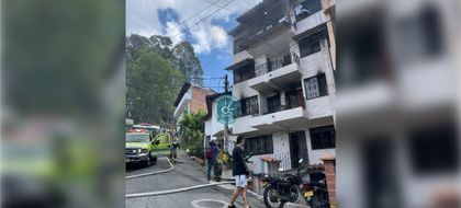 Imagen de ¡Atención! Incendio en el barrio La Cooperativa de Rionegro