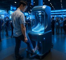 ¿IA o realidad? Revelan supuesta tecnología para fabricar zapatillas en segundos