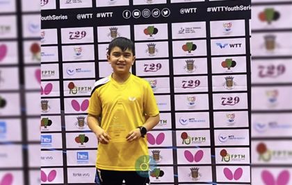 Imagen de  Deportista de Rionegro ganó un circuito mundial de tenis de mesa en Portugal