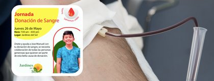 Imagen de ¡Ayudemos a José Manuel! Menor de La Ceja requiere donantes de sangre