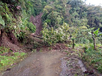 Imagen de Cuatro veredas incomunicadas dejó fuerte aguacero en Nariño