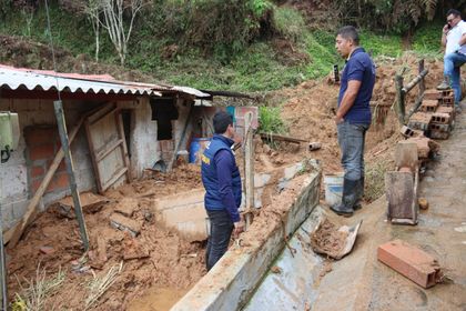 Imagen de  Cuatro casas afectadas y 29 movimientos en masa tras lluvias en Nariño