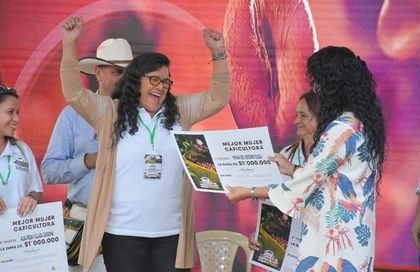 Imagen de  Familias caficultoras de El Retiro fueron premiadas en el concurso Calidad de Café 2022
