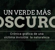Un verde más oscuro, una crónica gráfica que evidencia las afectaciones de la guerra en ríos y selvas