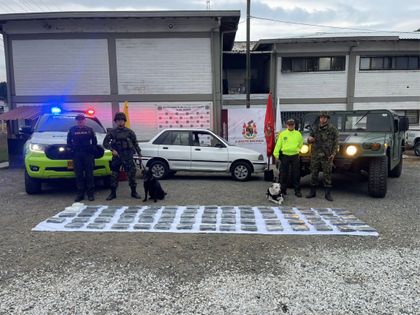 Imagen de  En la vía Medellín-Bogotá incautaron cargamento de cocaína avaluado en $600 millones