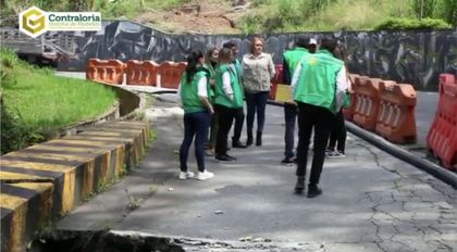 Imagen de  Contraloría hará estricta vigilancia a la intervención a la vía Santa Elena