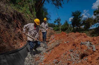 Imagen de  Inició la pavimentación del último kilómetro de la vía hacia el corregimiento San José