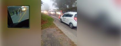 Imagen de Una persona falleció y otra resultó herida en accidente en la vía Rionegro-El Carmen