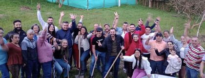 Imagen de  Habitantes de la vereda Chachafruto en Rionegro tendrán una nueva cancha sintética