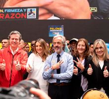 Tres candidatos presidenciales declinaron para adherir a la campaña de Paloma Valencia