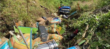 Imagen de Accidente de bus escalera deja una persona muerta y 15 heridos