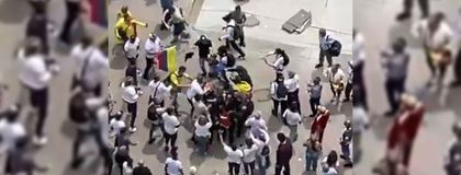 Imagen de  Tras autorización de ingreso al Esmad, manifestantes contra Petro y Quintero se retiraron